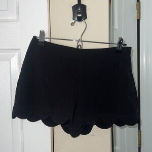Scalloped shorts